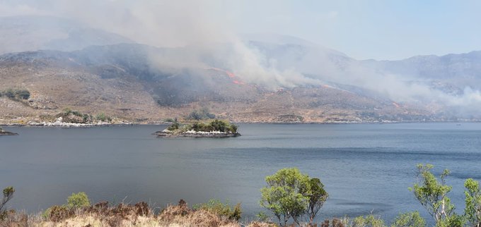 Veliki požar u nacionalnom parku Killarney u Irskoj