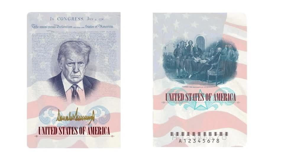 Pasoši s likom Trumpa: SAD najavile ograničenu seriju povodom 250 godina nezavisnosti