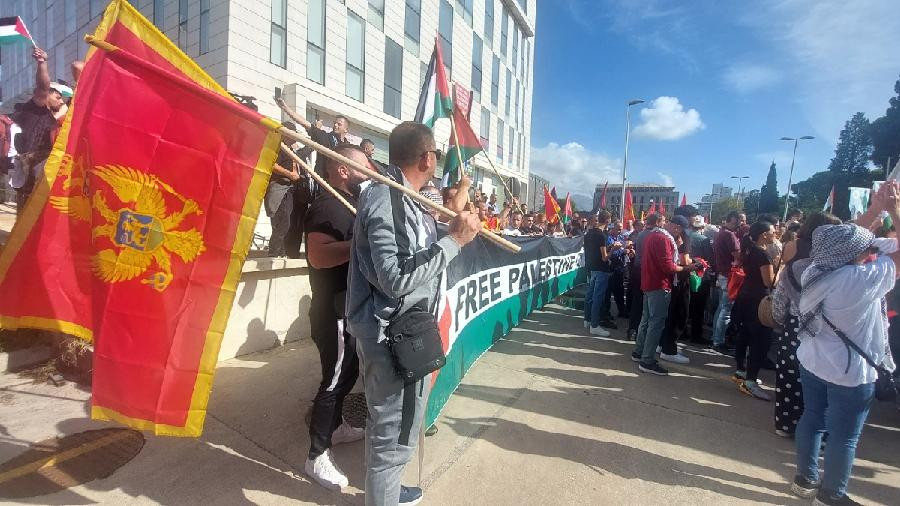 Skup podrške Palestini u Podgorici