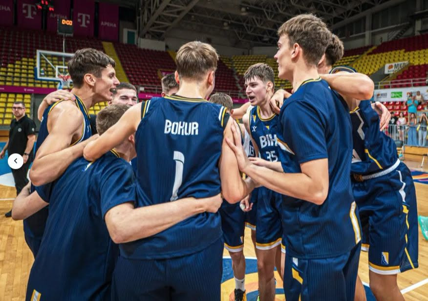 Bh. kadeti pobijedili Veliku Britaniju i plasirali se u polufinale Eurobasketa B divizije
