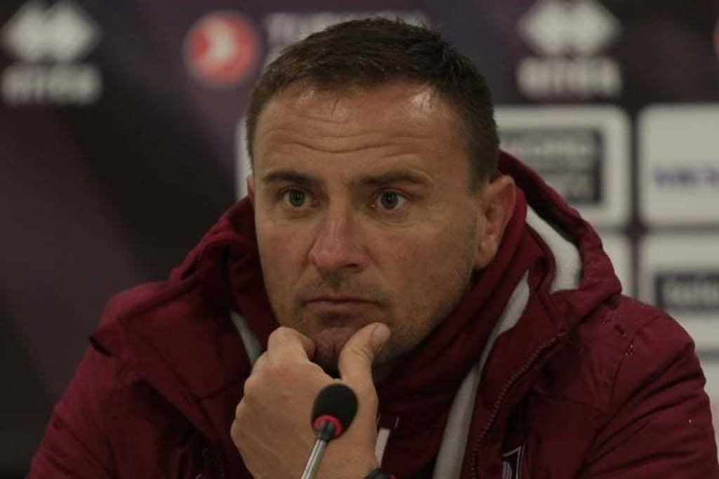 Trener Sarajeva Aleksandar Vasoski podnio ostavku