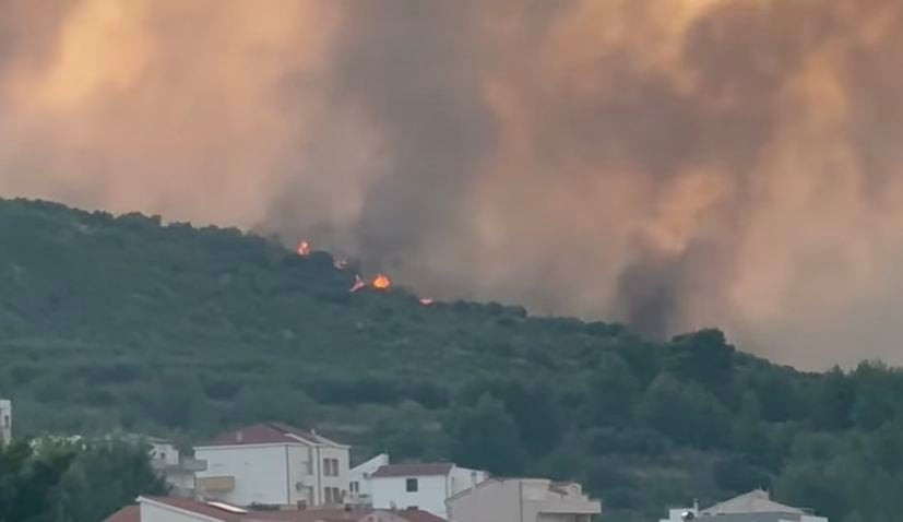 U požaru kod Jesenica kod Splita opožareno više od 250 hektara