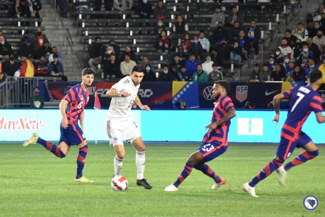 Poraz nogometaša BiH u Los Angelesu