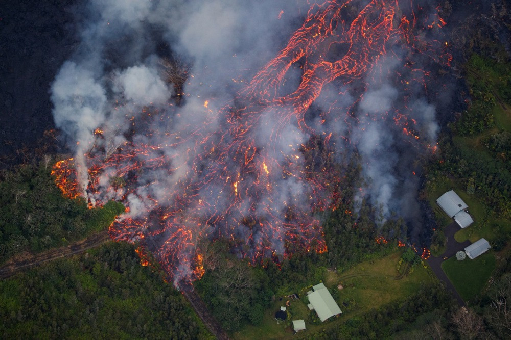 Vulkan Kilauea na Havajima eruptirao 30. put od decembra