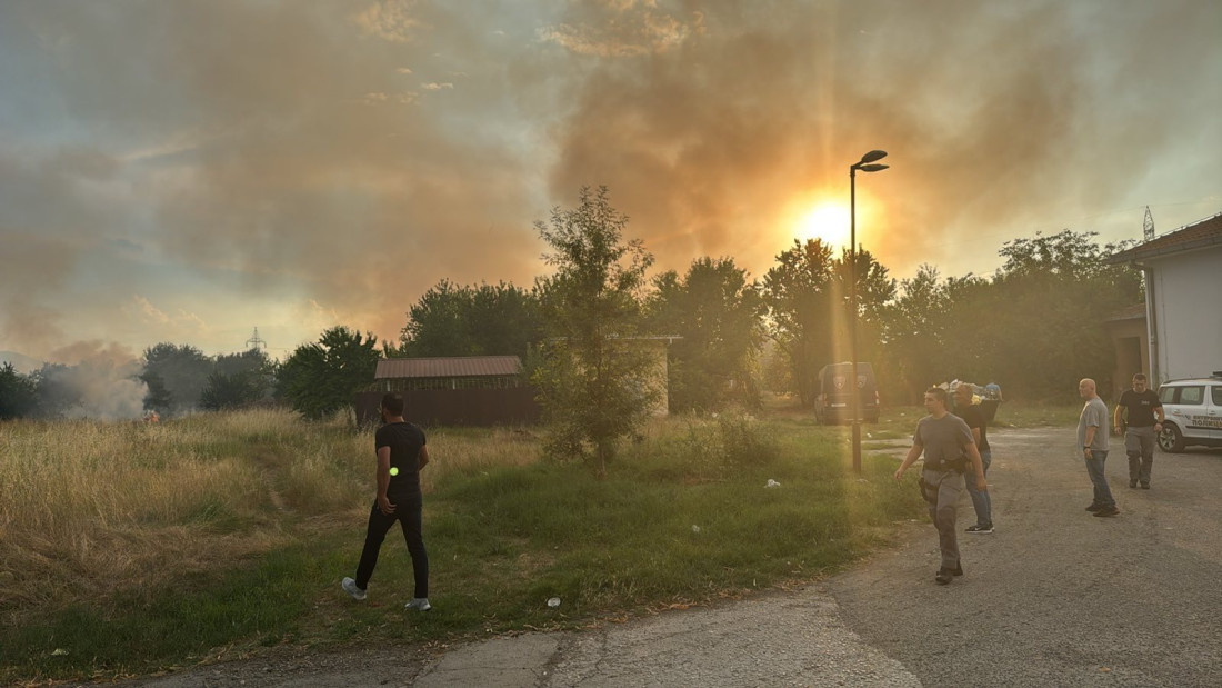 Požar kod Skoplja van kontrole