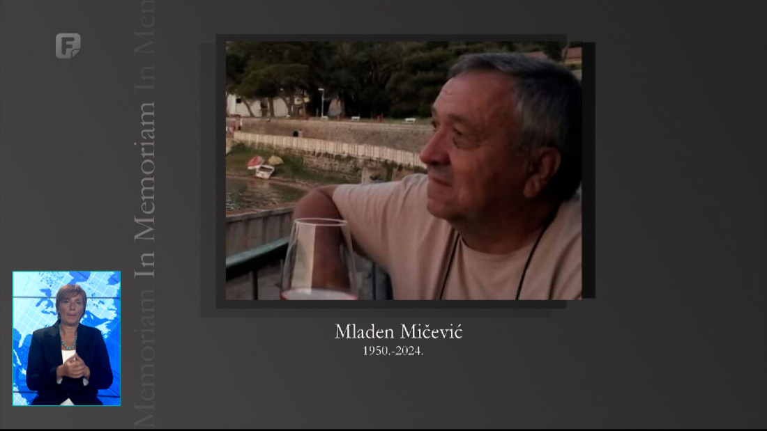 Preminuo dugogodišnji televizijski kamerman Mladen Mičević Mićko