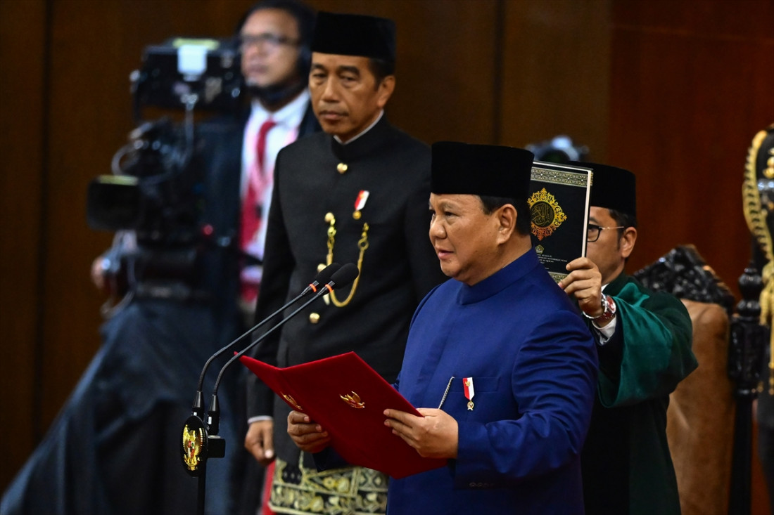 Prabowo Subianto položio zakletvu kao osmi predsjednik Indonezije