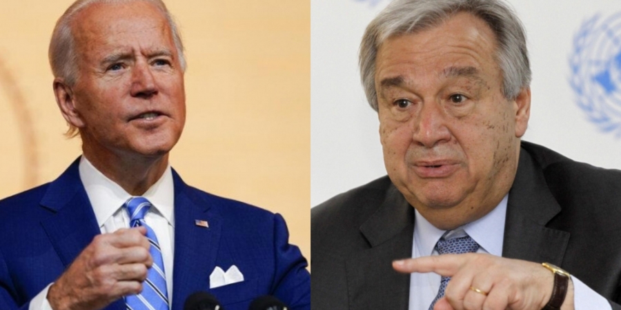 Biden razgovarao s Guterresom: SAD i UN trebaju snažno partnerstvo