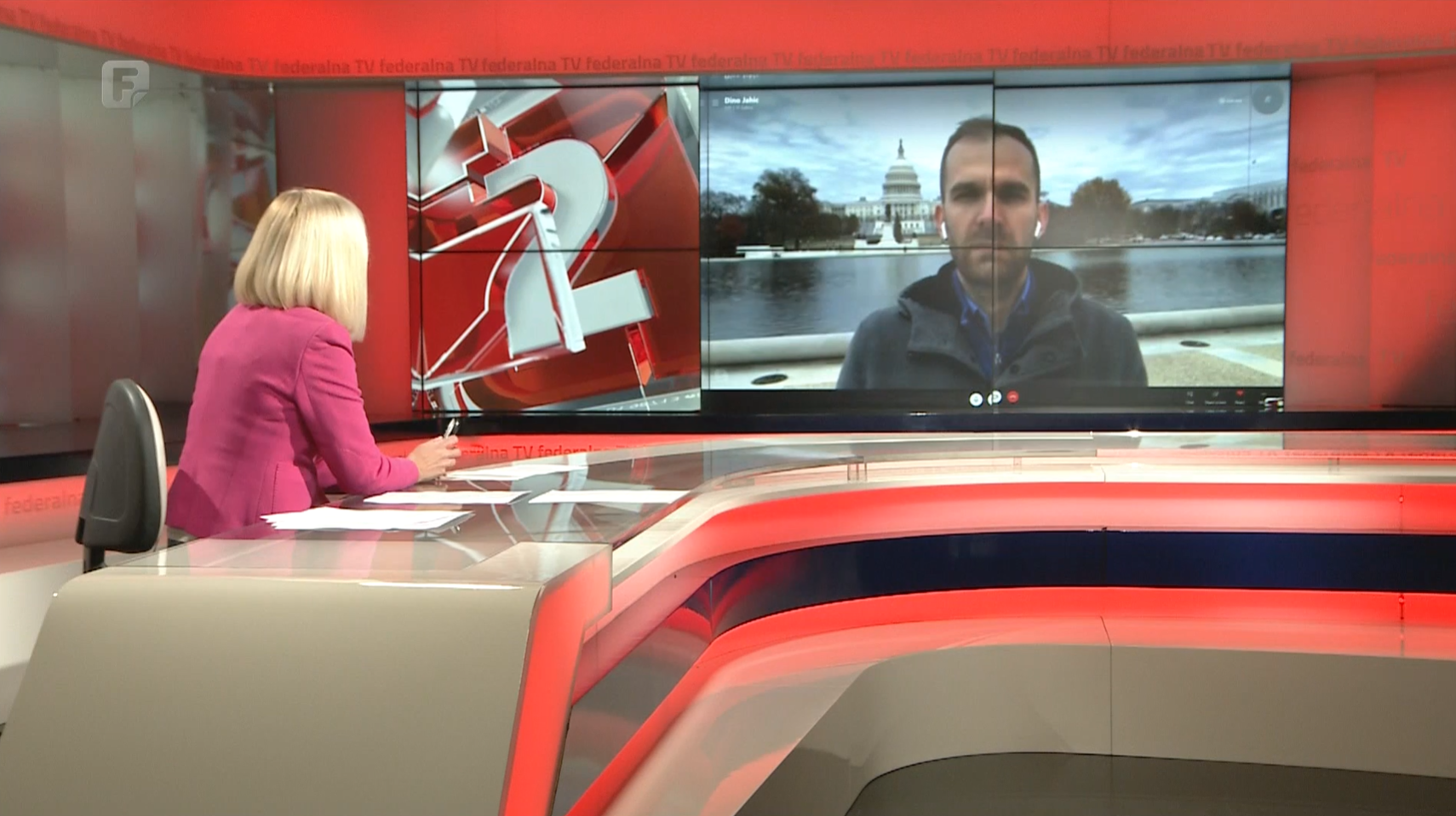 Jahić za Dnevnik 2: Glas BiH se ne čuje dovoljno u Washingtonu