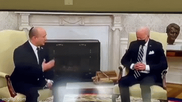 Tviteraši optužuju Bidena da je zadrijemao dok je razgovarao s premijerom Izraela