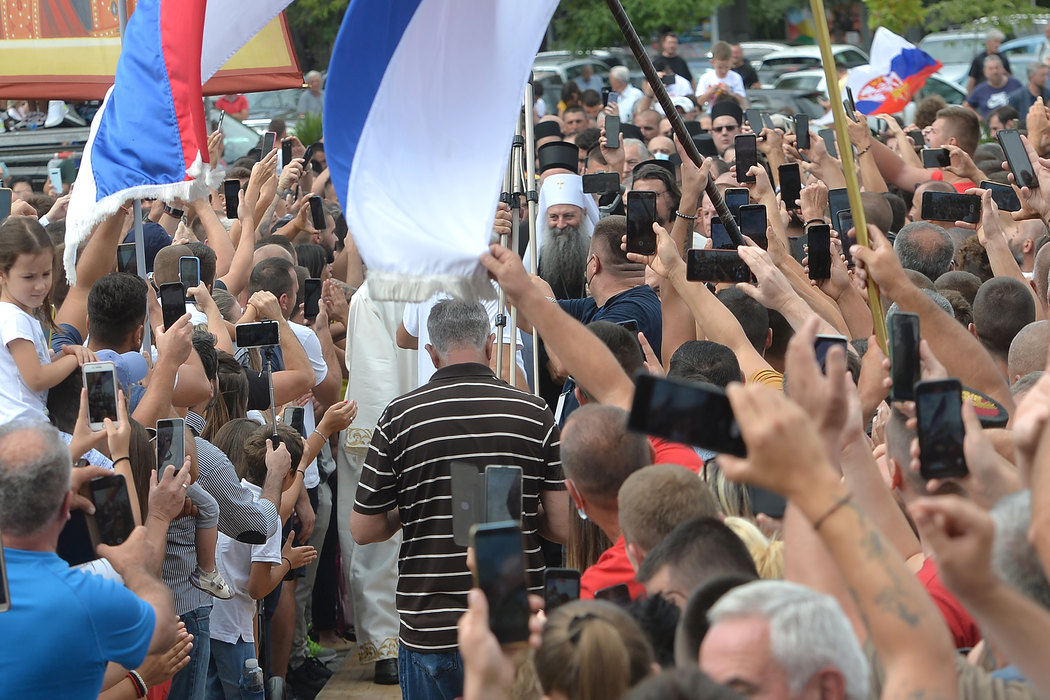 Mitropolit Joanikije i patrijarh Porfirije se vratili u Podgoricu