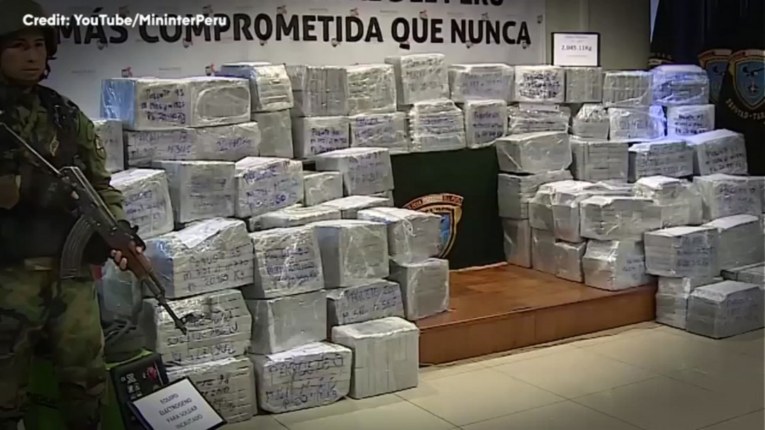 U Peruu zaplijenjeno 2,2 tone kokaina