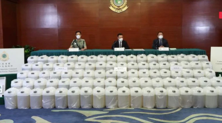 U Hong Kongu zaplijenjen metamfetamin u vrijednosti od 140 miliona dolara