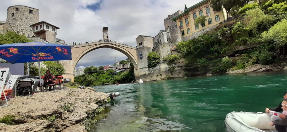 Sve spremno za spektakl u Mostaru - Red Bull Cliff Diving 2021.