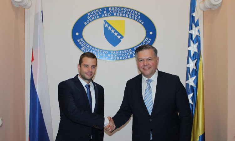 Brkić-Klus: Između Bosne i Hercegovine i Slovačke nema otvorenih pitanja