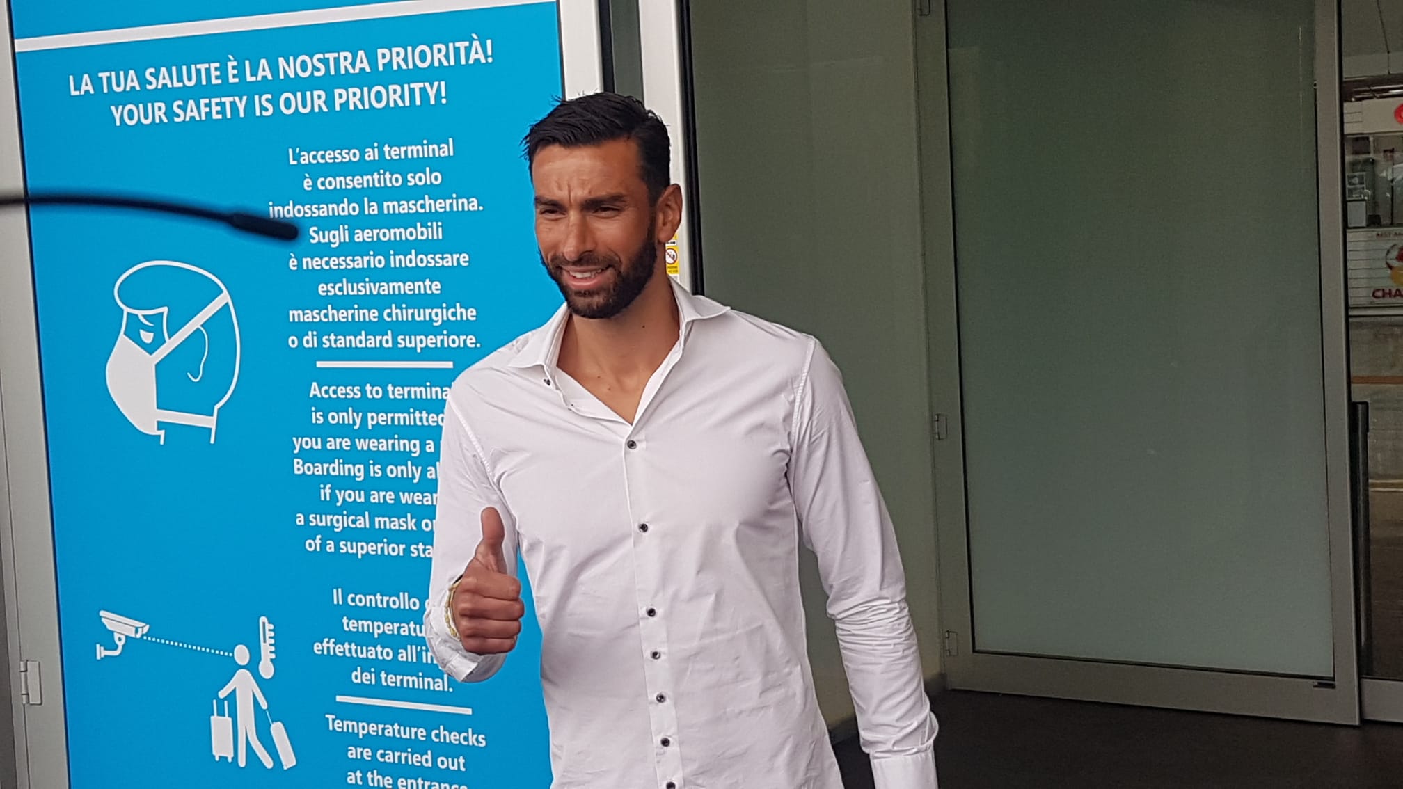 Patricio doputovao u Rim, blizu prelaska u Romu