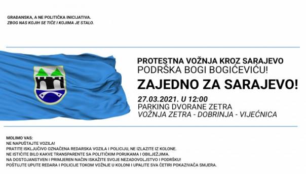 Uprkos ishodu sjednice Gradskog vijeća, sutra protestna vožnja kroz Sarajevo