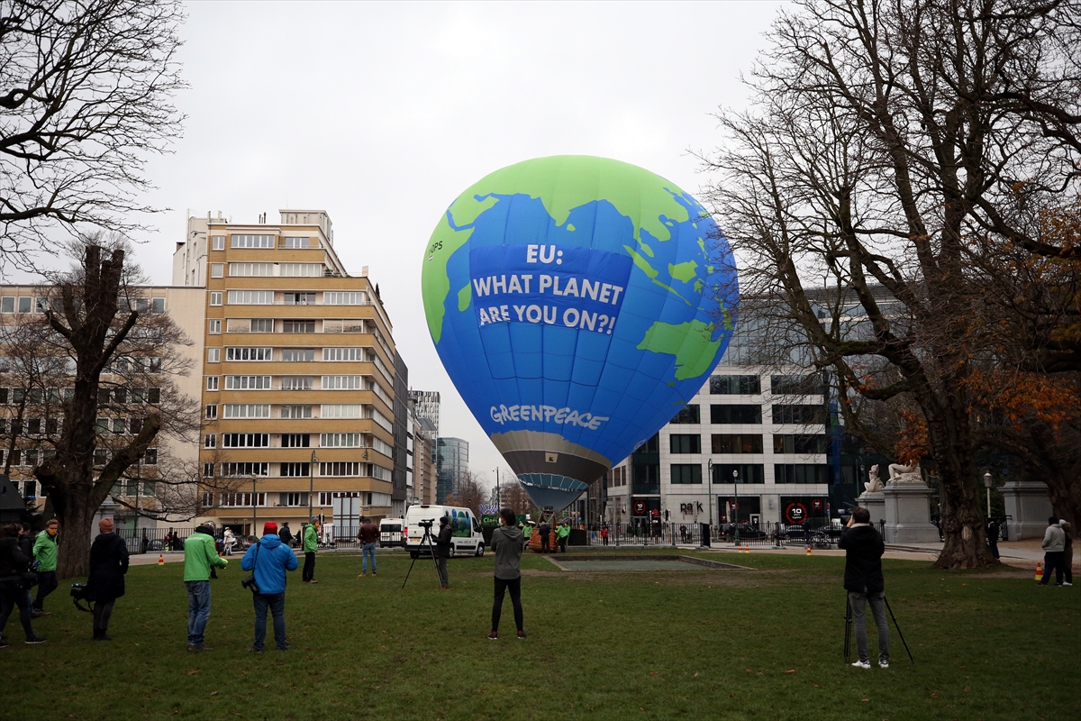 Protest protiv klimatskih promjena u Briselu