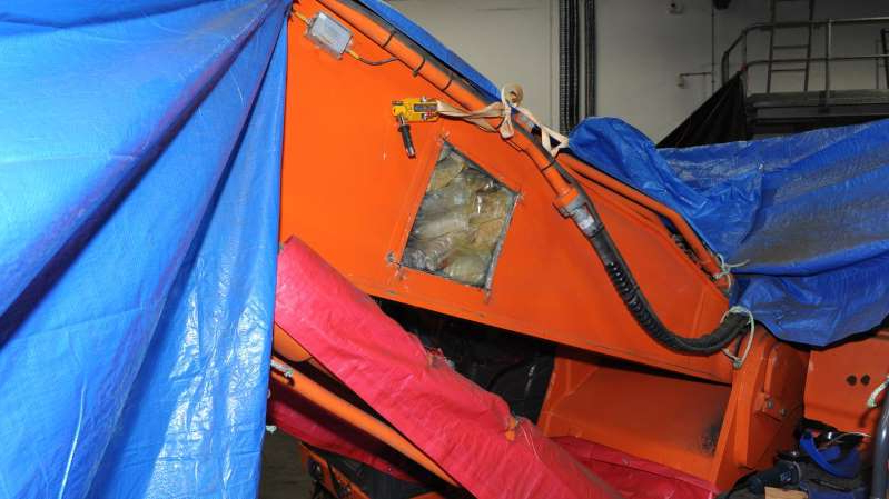 U bageru pronađeno pola tone ekstazija