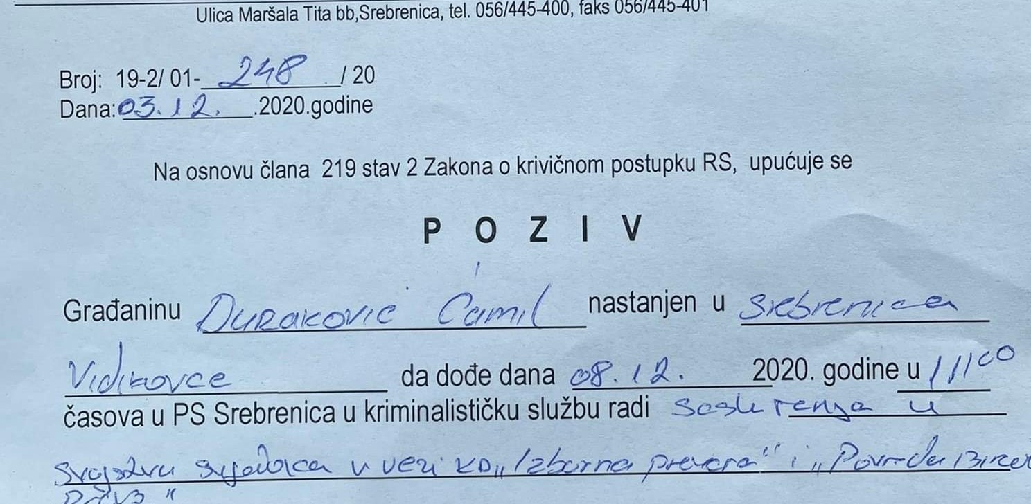 Duraković za FTV: Istraga će vjerovatno biti proširena na Grujićića i SNSD