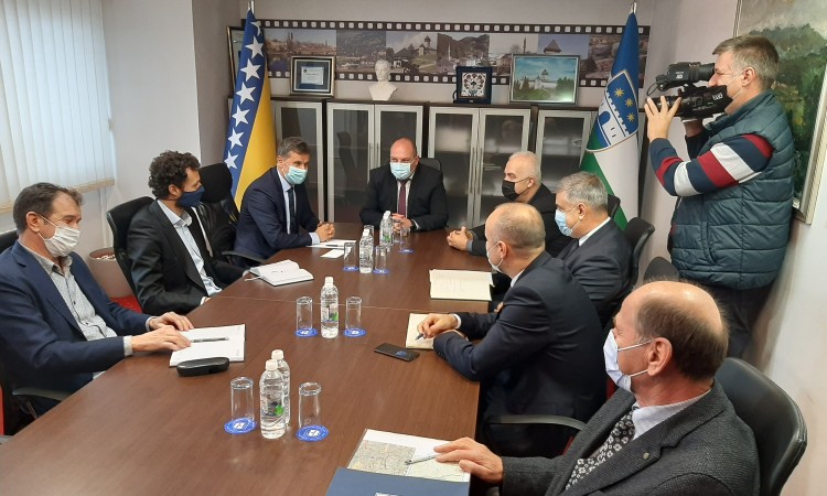 Federalni premijer Fadil Novalić u posjeti Unsko-sanskom kantonu