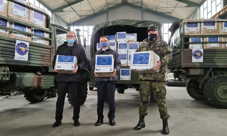 EU isporučila ZDK-u zaštitnu medicinsku opremu vrijednu 100.000 KM