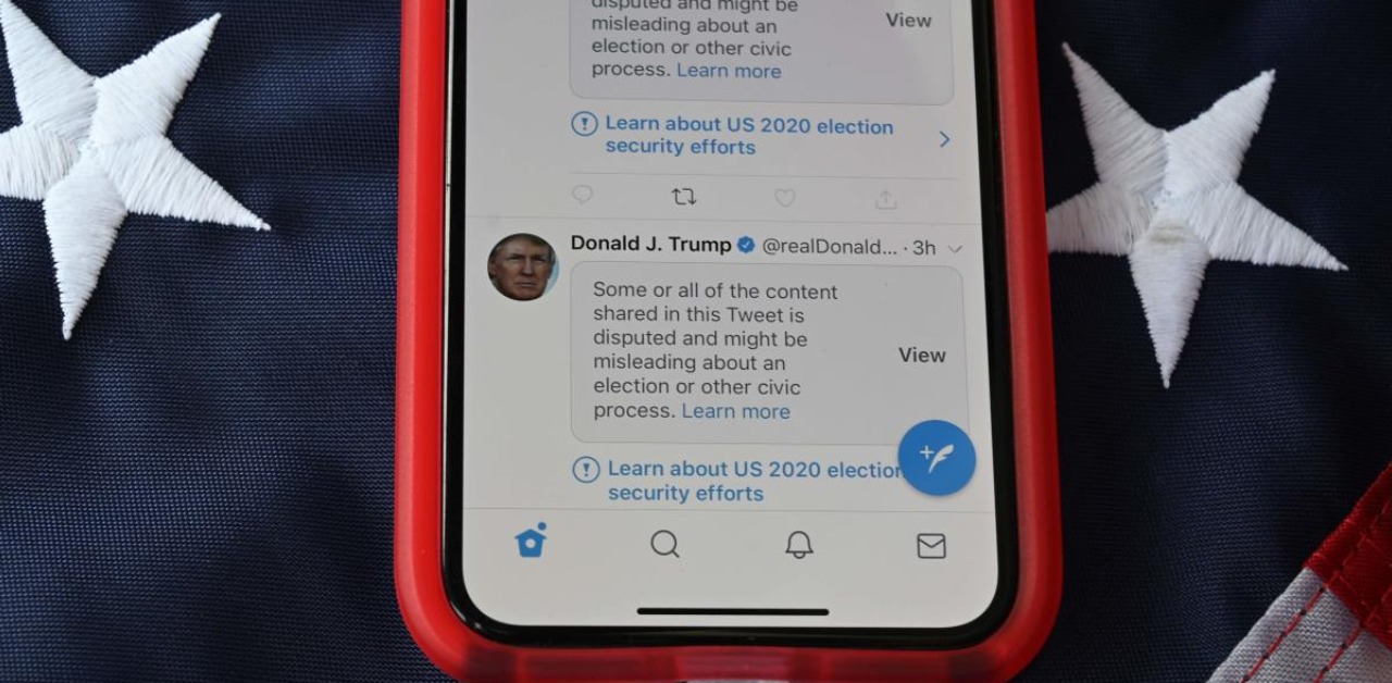 Twitter 300.000 objava o američkim predsjedničkim izborima označio kao sporne