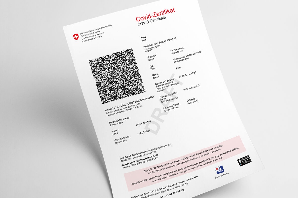 Vakcinalni certifikati na prodaju za 300 dolara