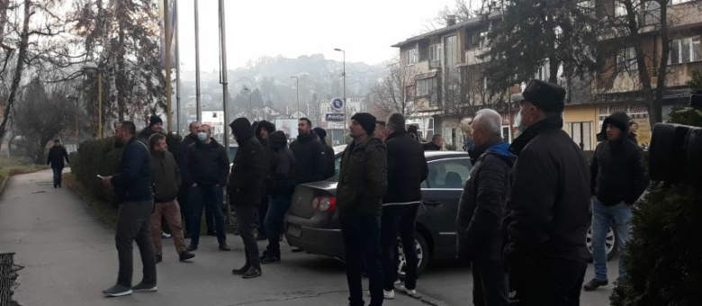 Protest rudara RMU Kreka: Nismo zadovoljni sporazumom, prevareni smo