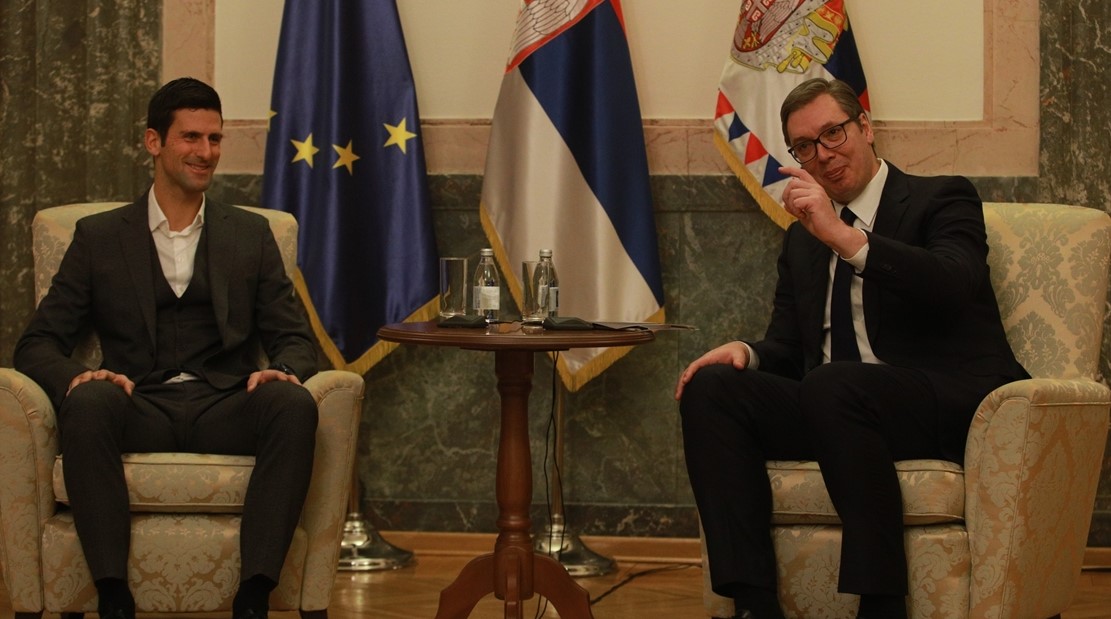Đoković sa Vučićem: Moja veza sa srpskim narodom jača iz dana u dan