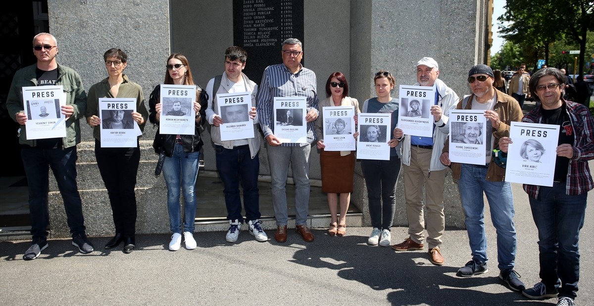 Svjetski dan slobode medija u Hrvatskoj: Minuta šutnje za novinare poginule u Ukrajini