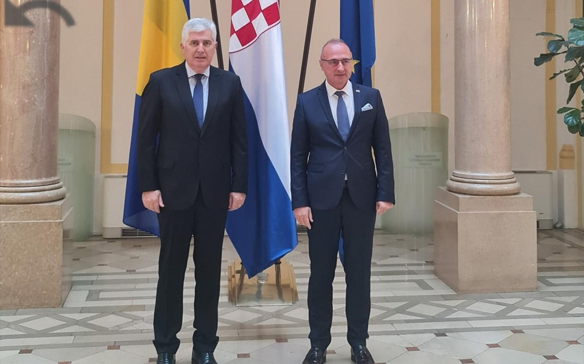 Susret Grlić Radman – Čović: Naglasak na reformama izbornog zakonodavstva u BiH