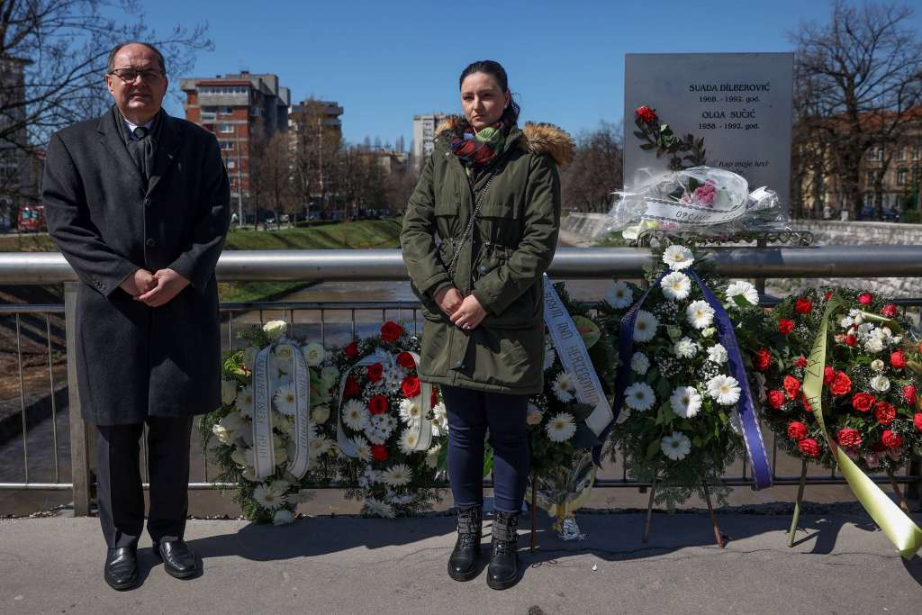 Schmidt odao počast Olgi Sučić i Suadi Dilberović