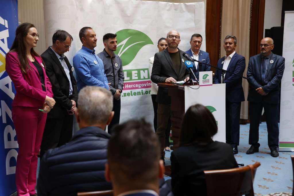 Predstavljen novoformirani politički subjekt Zeleni Bosne i Hercegovine