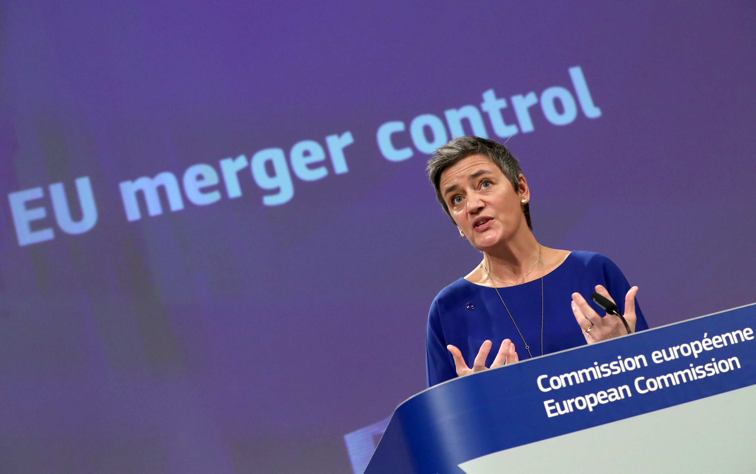 Vestager: Pad Facebooka ukazao na potrebu za konkurencijom