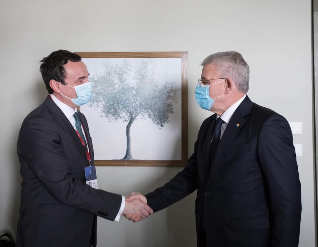 Džaferović - Kurti: Put regiona Zapadnog Balkana je u euroatlantskim integracijama