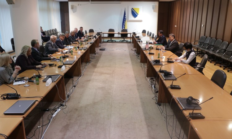 Escobar se sastao sa članovima kolegija oba doma PSBiH