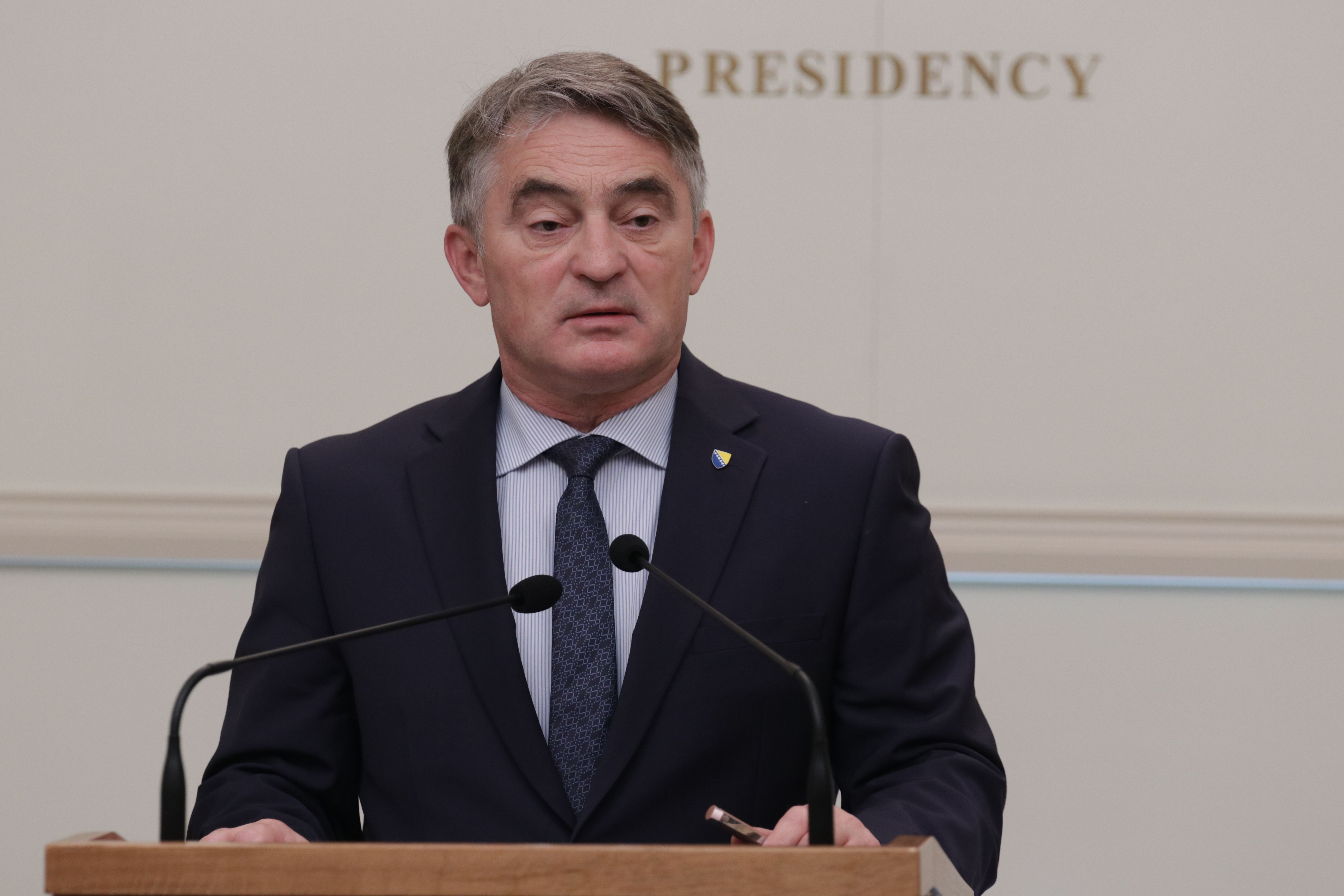 Komšić nakon sastanka sa Escobarom: Rata u BiH neće biti