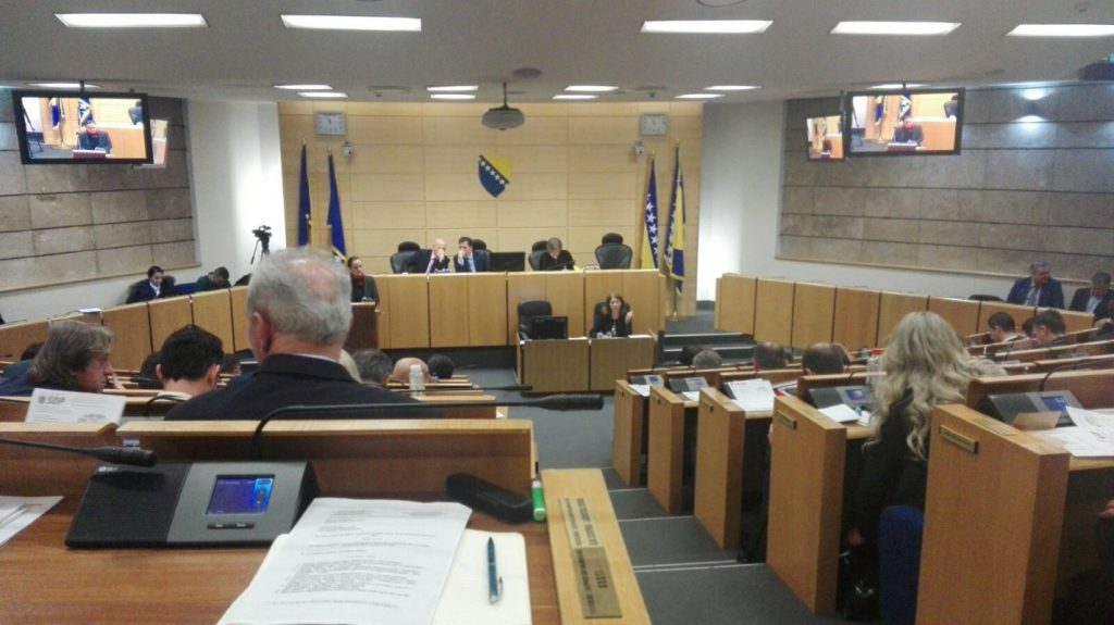 Danas i sutra sjednica Predstavničkog doma Parlamenta FBiH