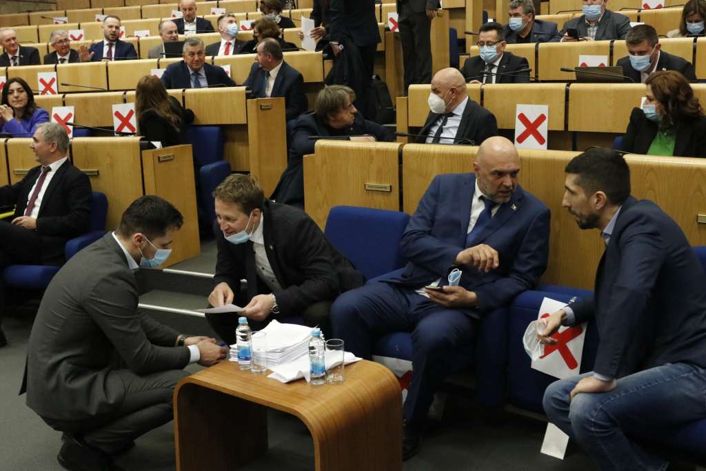 Pred federalnim zastupnicima i izjava o agresiji Rusije na Ukrajinu