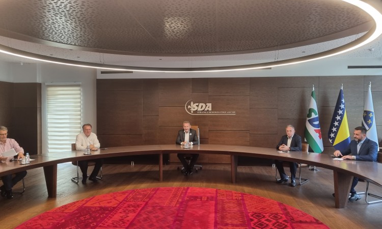 SDA podržala principe prijedloga SDP-a o racionalizaciji Federacije BiH