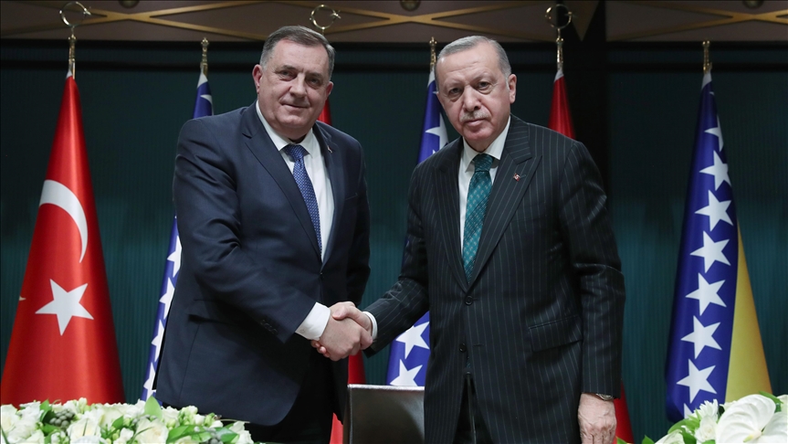 Dodik s Erdoganom o aktuelnoj situaciji u BiH