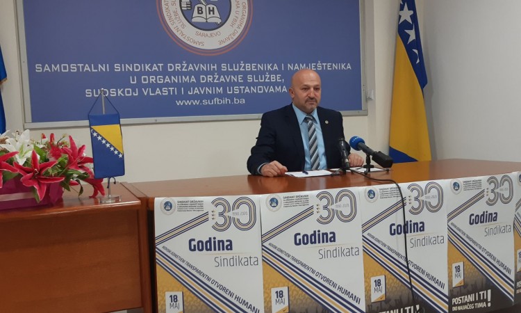 Sindikat pozvao Vladu FBiH za pregovore o visini osnovice za platu