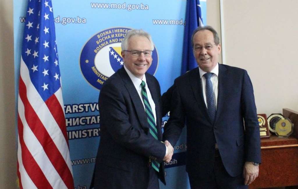 Podžić i ambasador Murphy o aktivnostima u BiH uz podršku Vlade i Ministarstva odbrane SAD