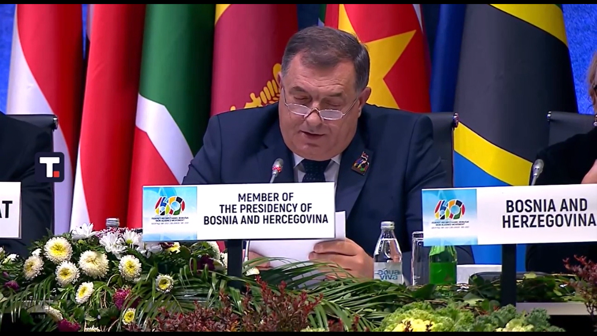 "Pred vama je predstavnik naroda koji je uvijek bio na strani pravednika"