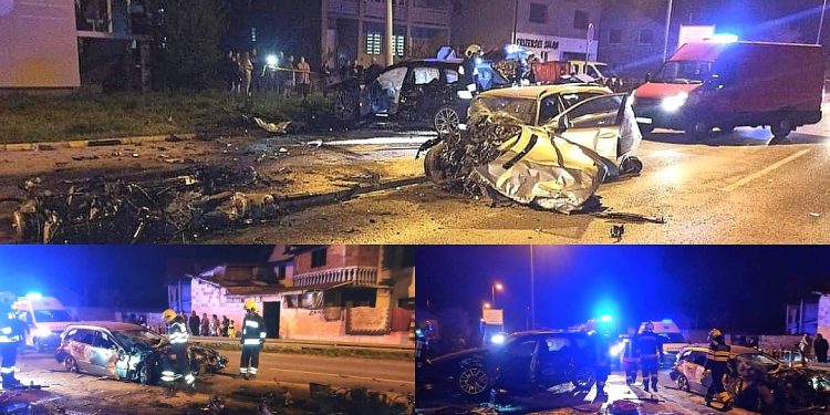 U teškoj saobraćajnoj nesreći u Brčkom poginula jedna osoba, sedmero povrijeđenih