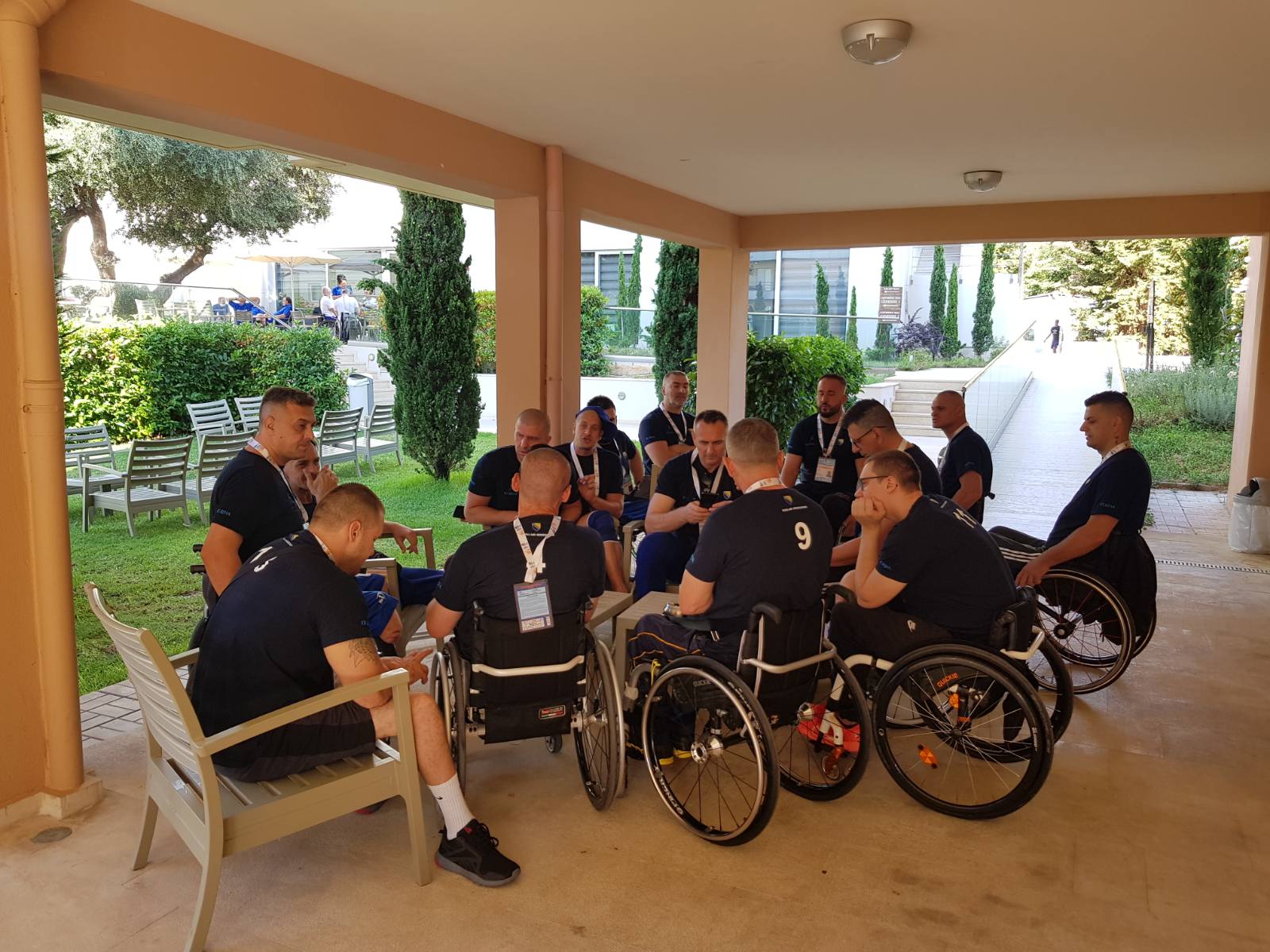 Košarkaška reprezentacija BiH u kolicima stigla u Atinu