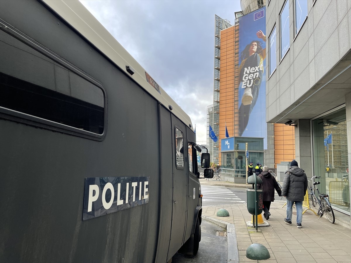 Učesnici "Konvoja slobode" pokušavaju blokirati Brisel