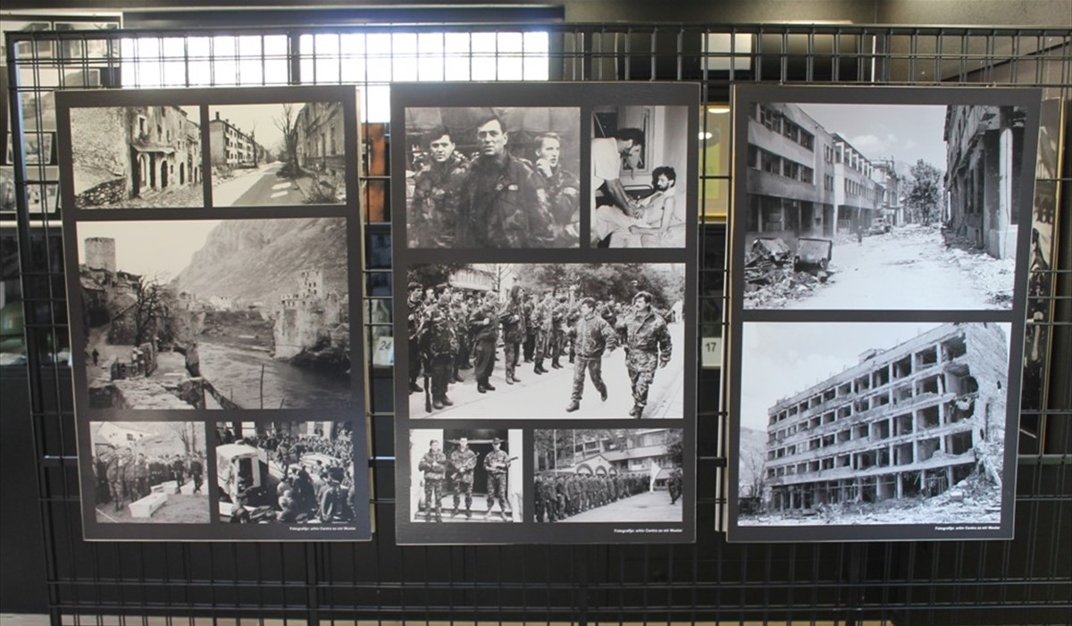 Izloženi ratni eksponati: Obnovljena spomen-soba agresije na Mostar