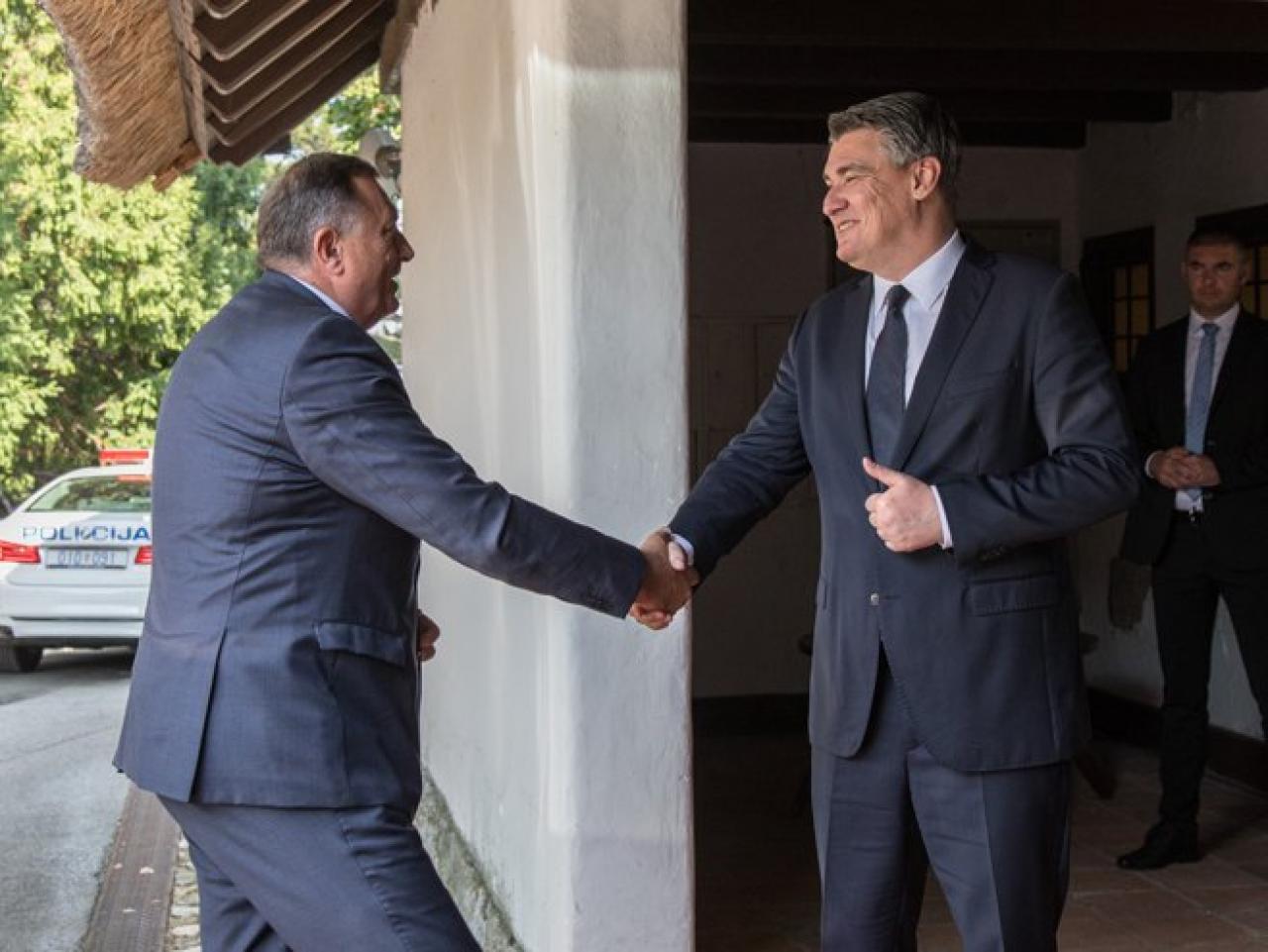 Dodik stao u odbranu Milanovića i optužio "netrpeljive Bošnjake"